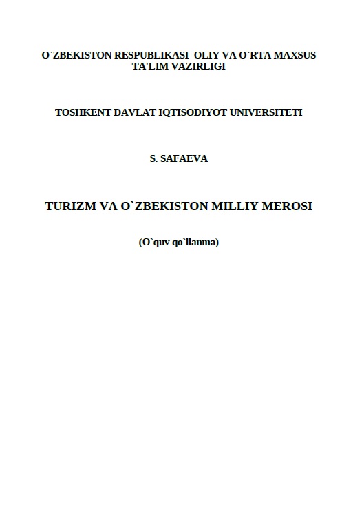 Turizm va O'zbekiston milliy merosi