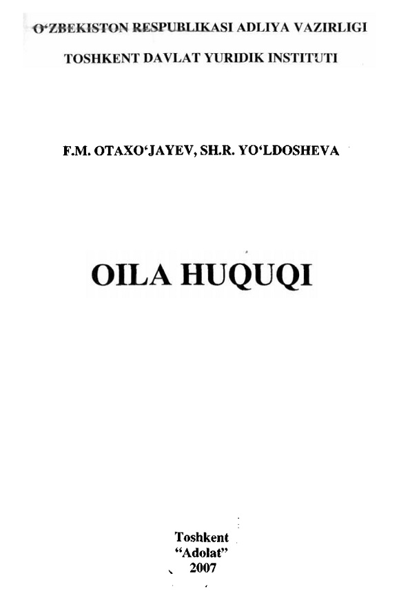 Oila huquqi