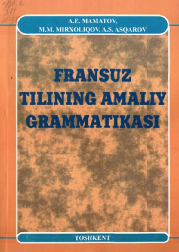 Fransuz tilining amaliy grammatikasi