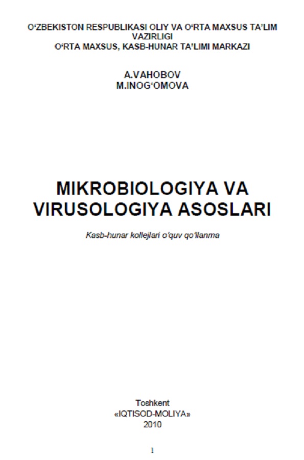 Mikrobiologiya va virusologiya