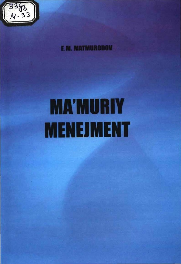 Ma'muriy menejment