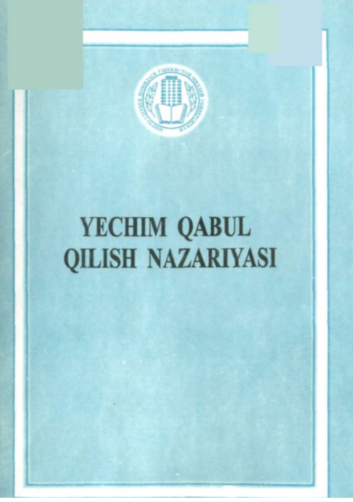 Yechim qabul qilish nazariyasi