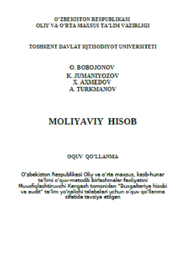 Moliyaviy hisob