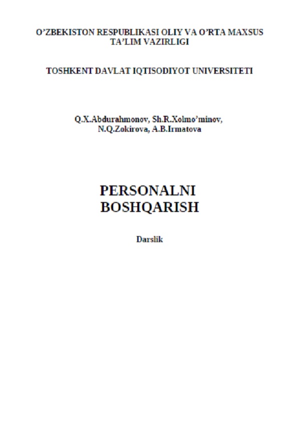 Personalni boshqarish