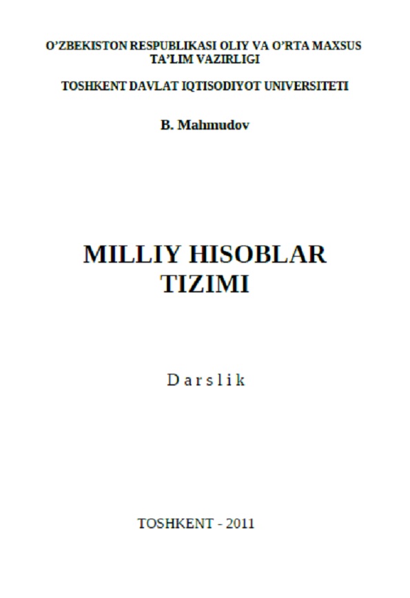 Milliy hisoblar tizimi