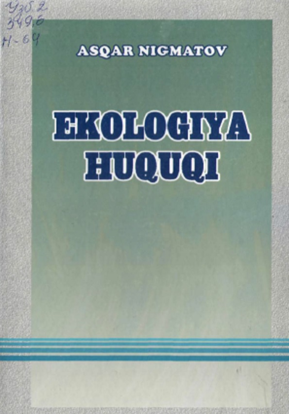 Ekologiya huquqi