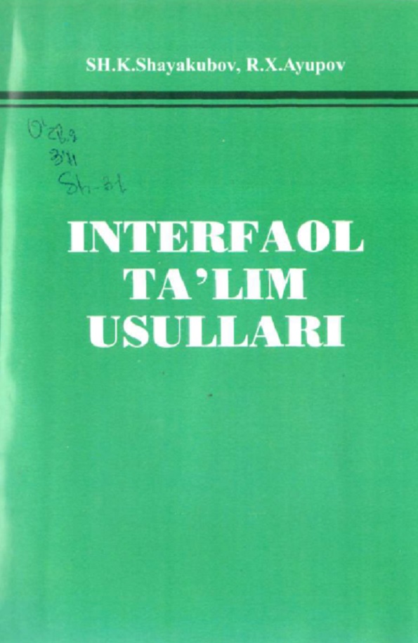 Interfaol ta'lim usullari