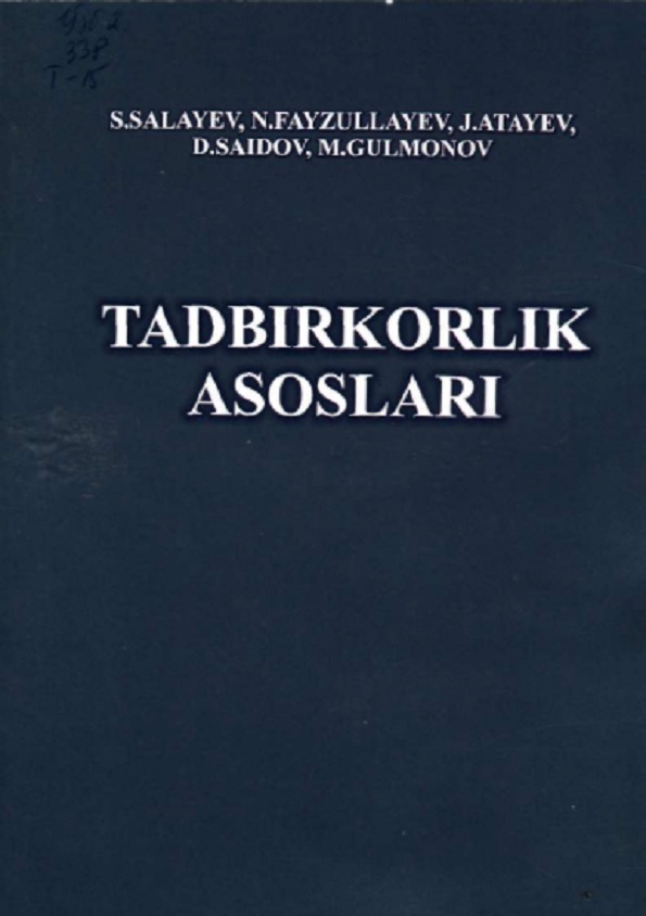 Tadbirkorlik asoslari