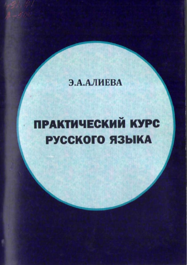 Практический курс русского языка