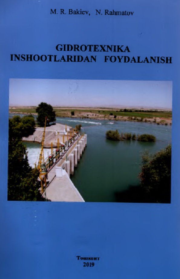 Gidrotexnika inshootlaridan foydalanish