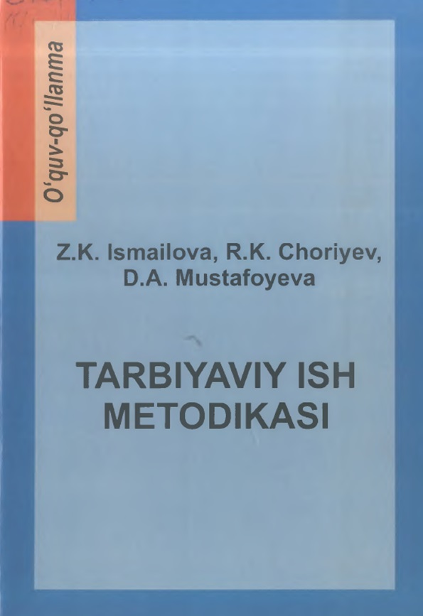 Tarbiyaviy ish metodikasi