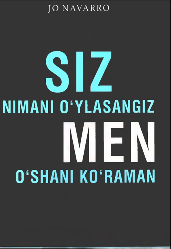 Siz nimani o‘ylasangiz, men o‘shani ko‘raman