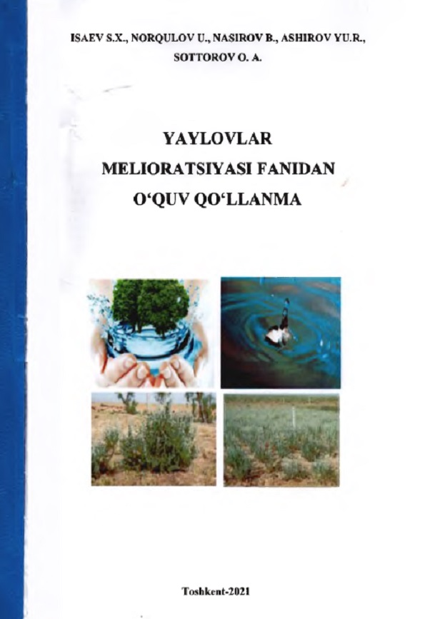 Yaylovlar melioratsiyasi fanidan