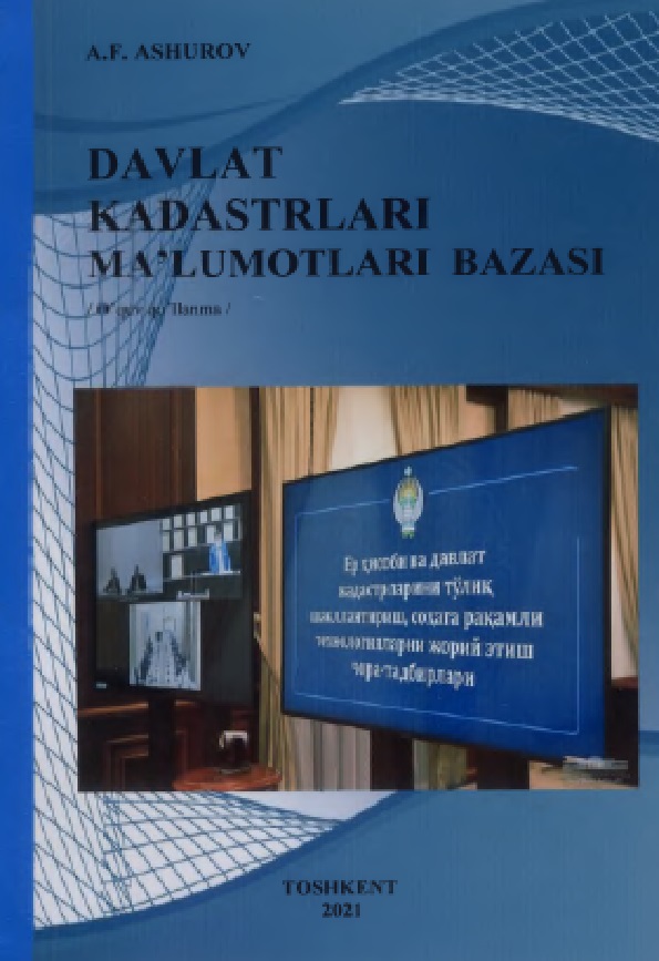 DAVLAT KADASTRLARI MA’LUMOTLARI BAZASI