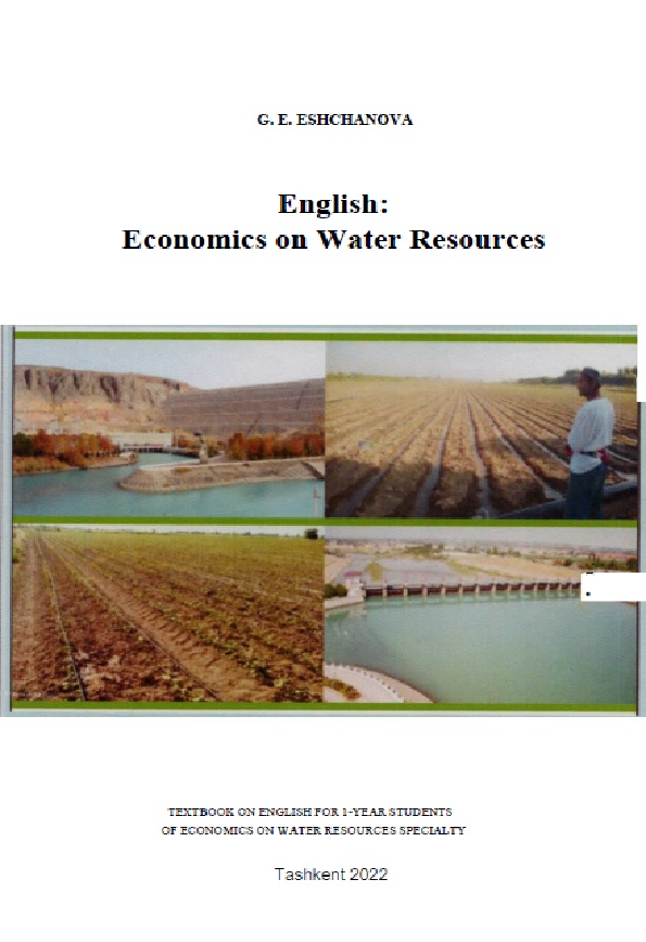 English: Economics on Water Resources