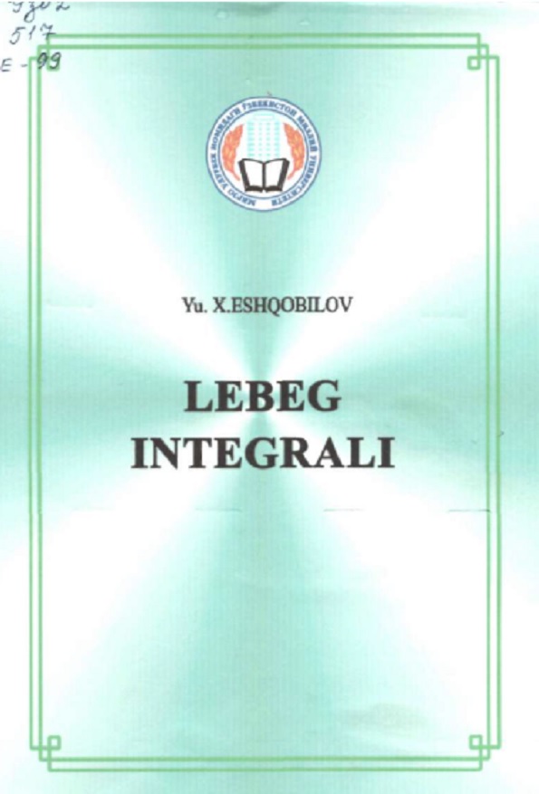 Lebeg integrali