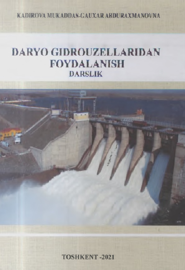 Daryo gidrouzellaridan foydalanish