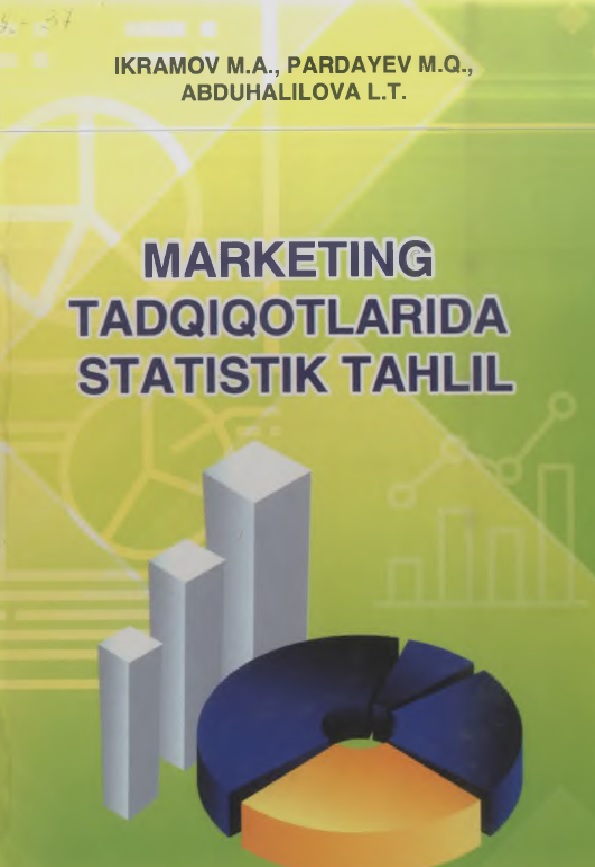 Marketing tadqiqotlarida statistik tahlil