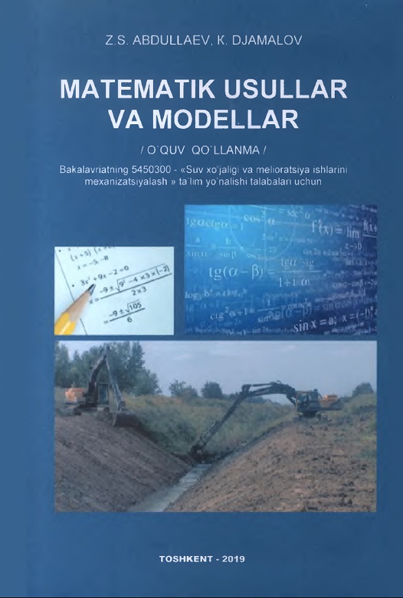 Matematik usullar va modellar