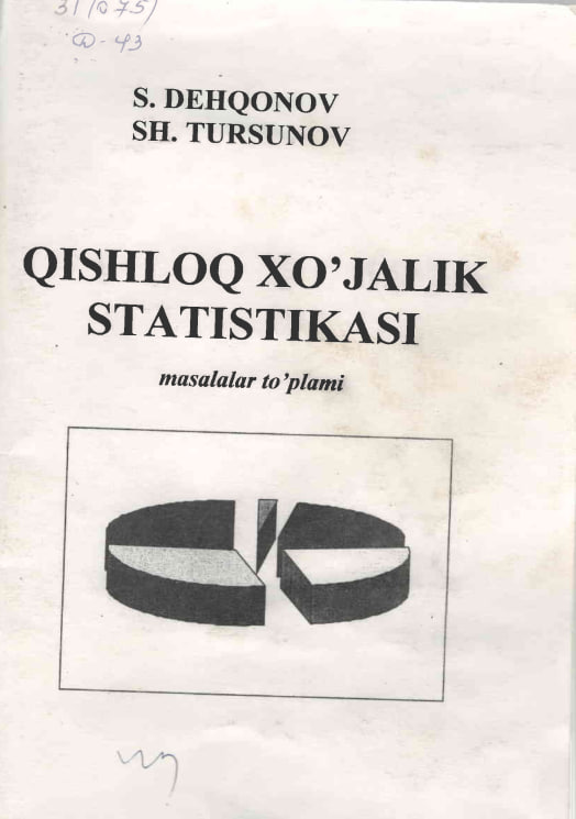 Qishloq xo'jalik statistikasi