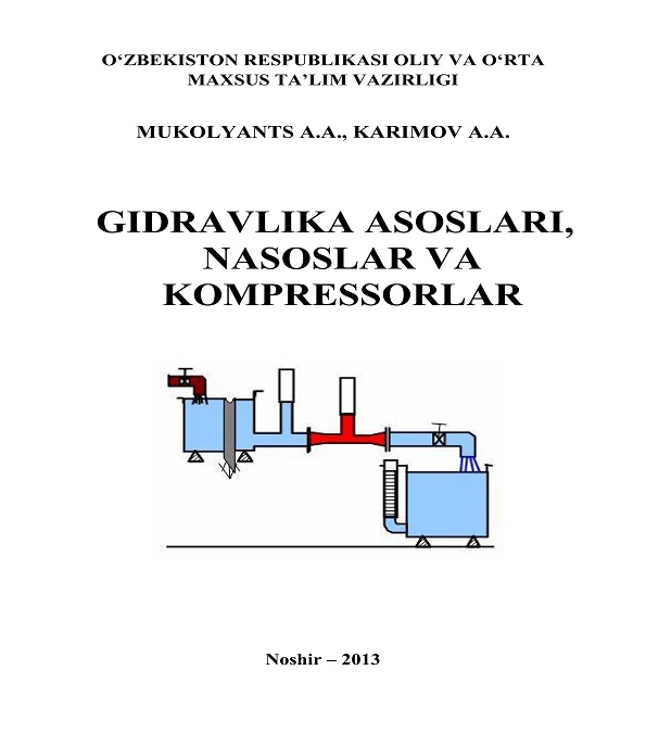 Gidravlika asoslari,nasoslar va kompressorlar