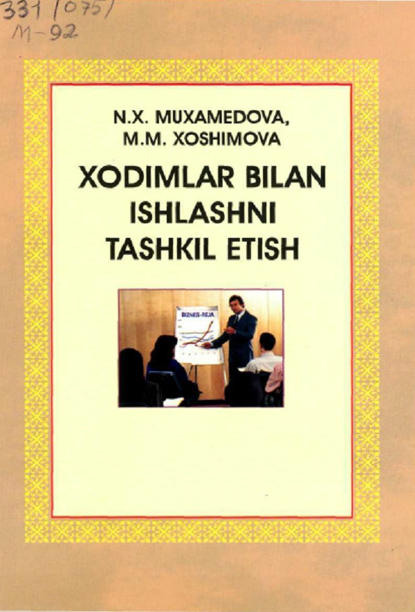 Xodimlar bilan ishlashni tashkil etish