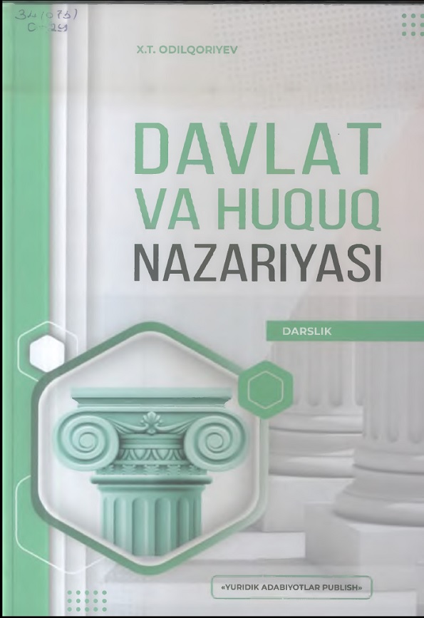 Davlat va huquq nazariyasi