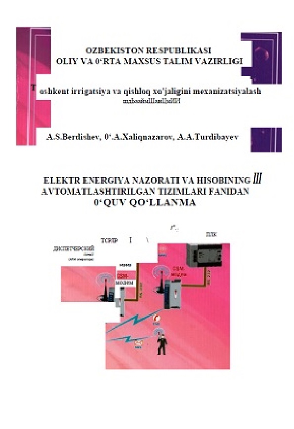 Elektr energiyani nazorati va hisobiming avtomatlashtirilgan tizimlari