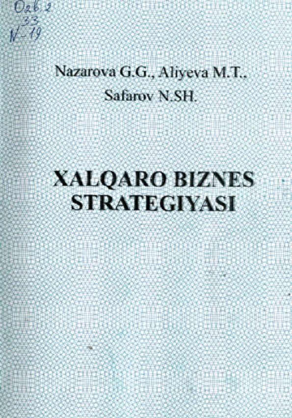 Xalqaro biznes strategiyasi