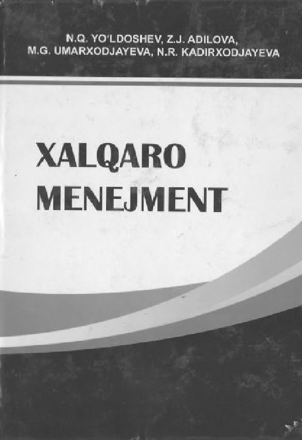 Xalqaro menejment.