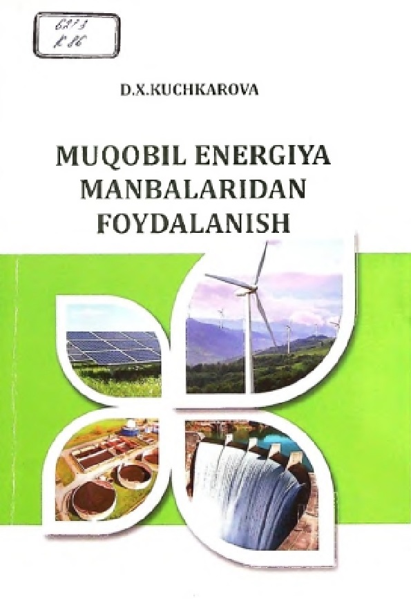 Muqobil energiya manbalaridan foydalanish