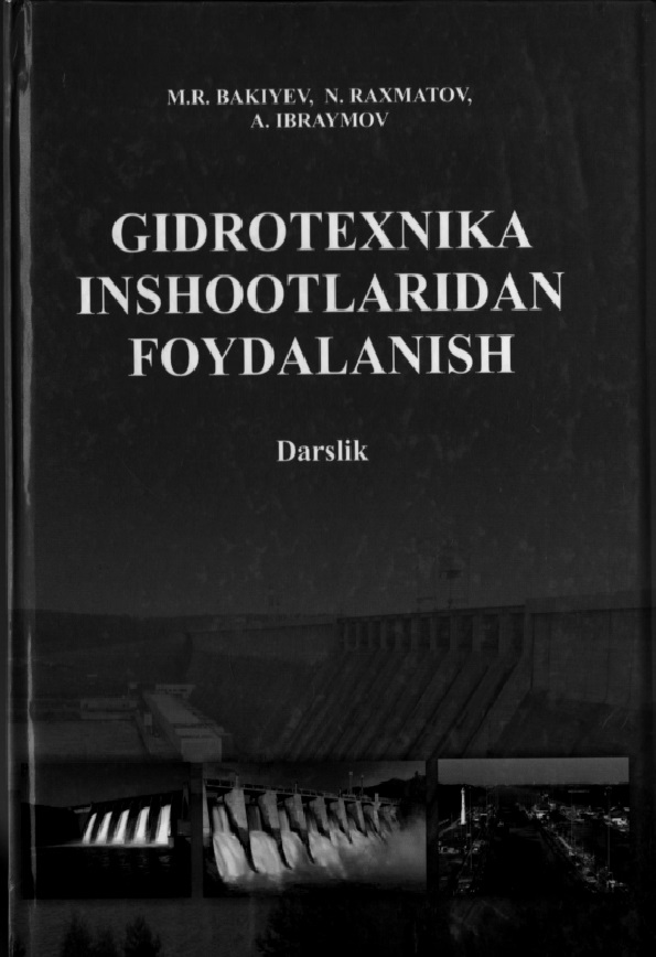 Gidrotexnika Inshootlaridan Foydalanish