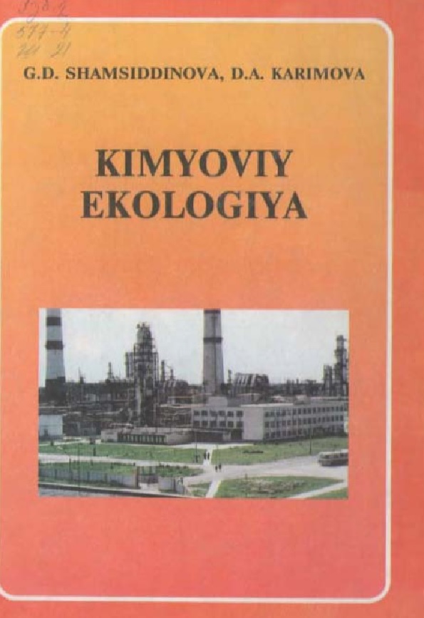 Kimyoviy ekologiya