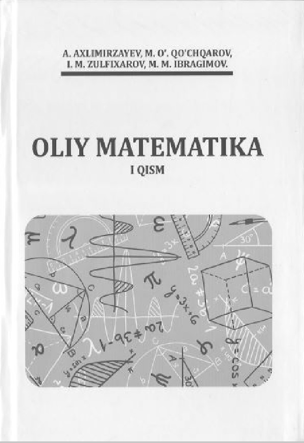 Oliy matematika I qism