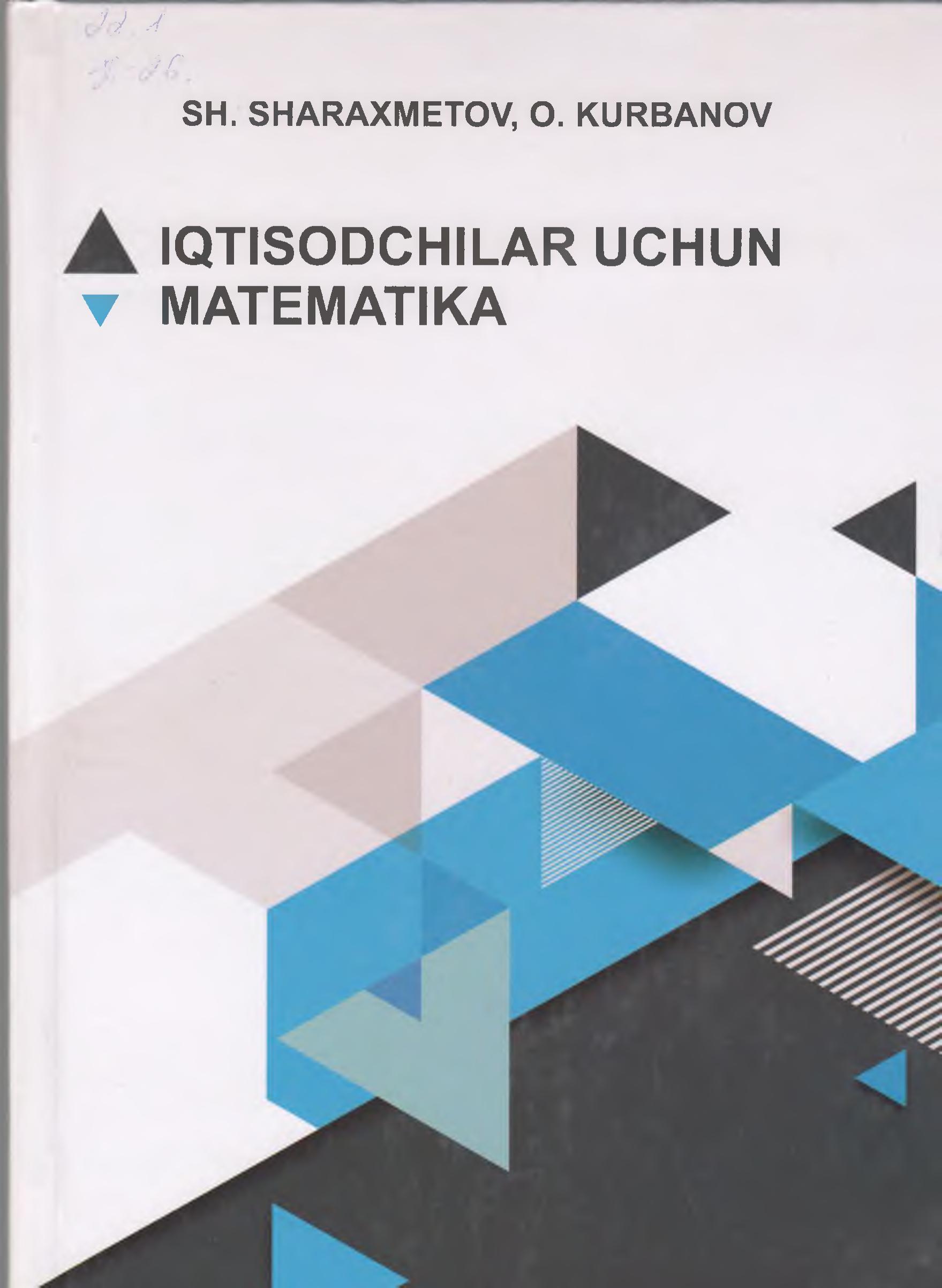 Iqtisodchilar uchun matematika