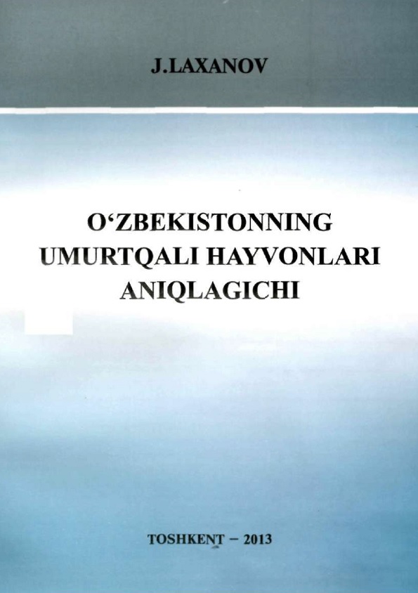 O'zbekistonning umurtqali hayvonlari aniqlagichi