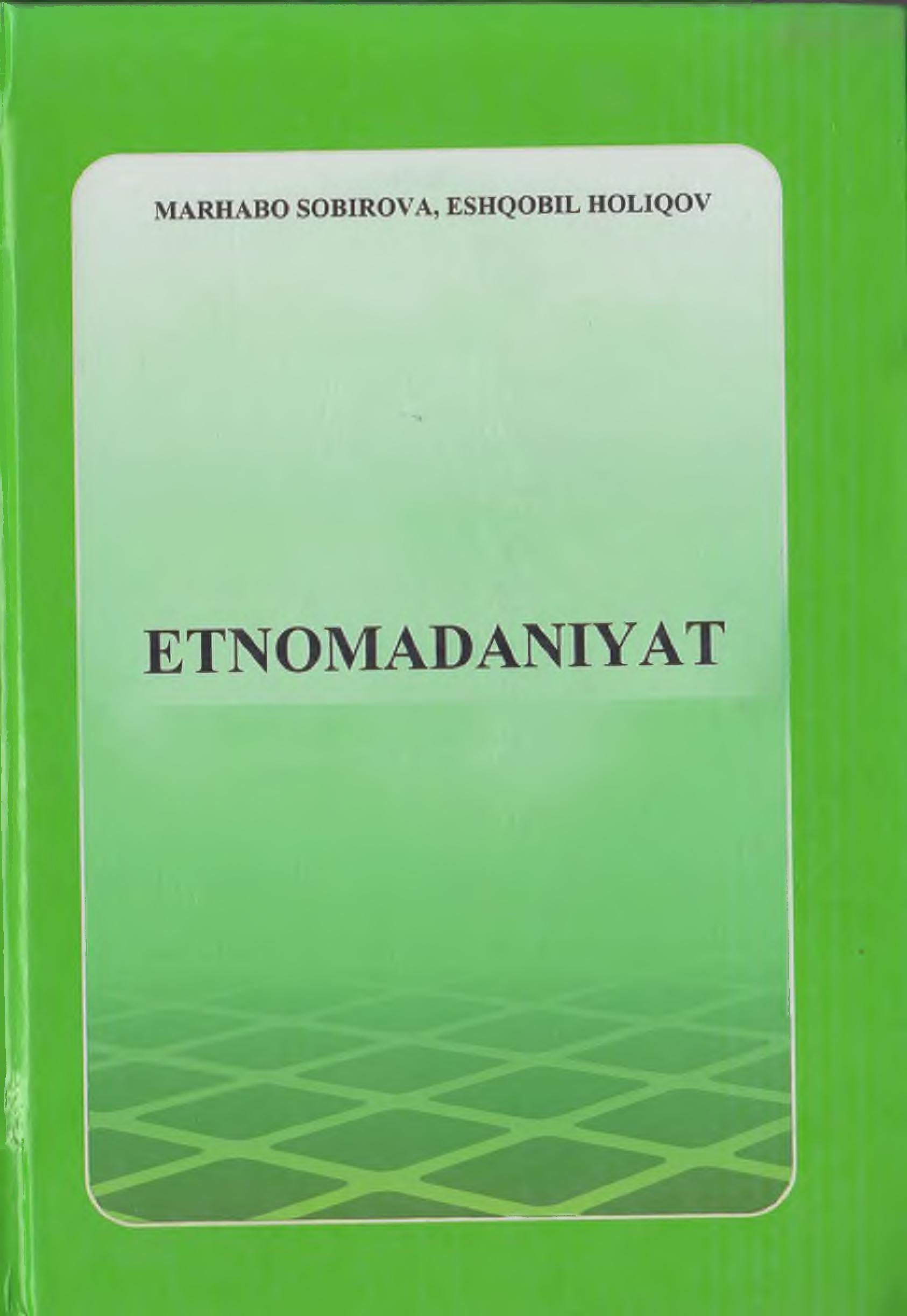 Etnomadaniyat