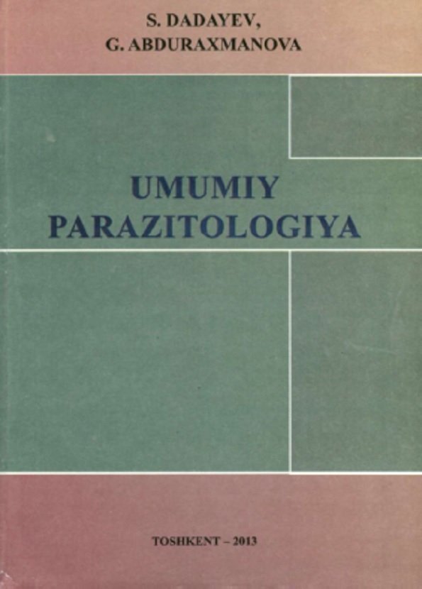 Umumiy parazitologiya.