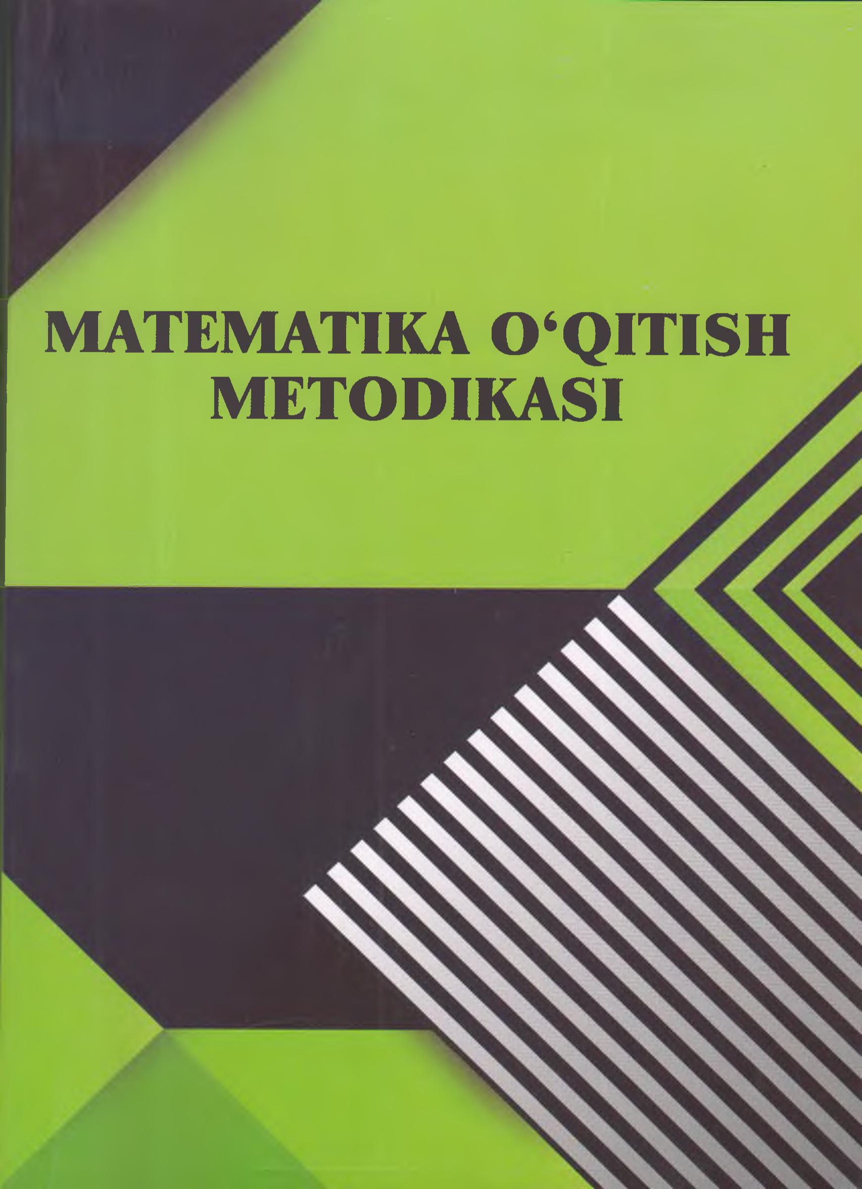 Matematika o'qitish metodikasi