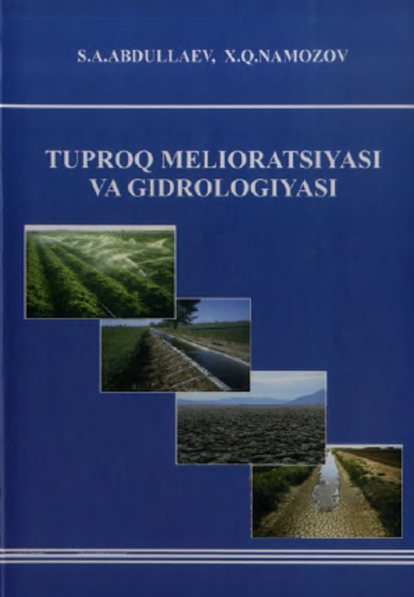 Tuproq melioratsiyasi va gidrologiyasi