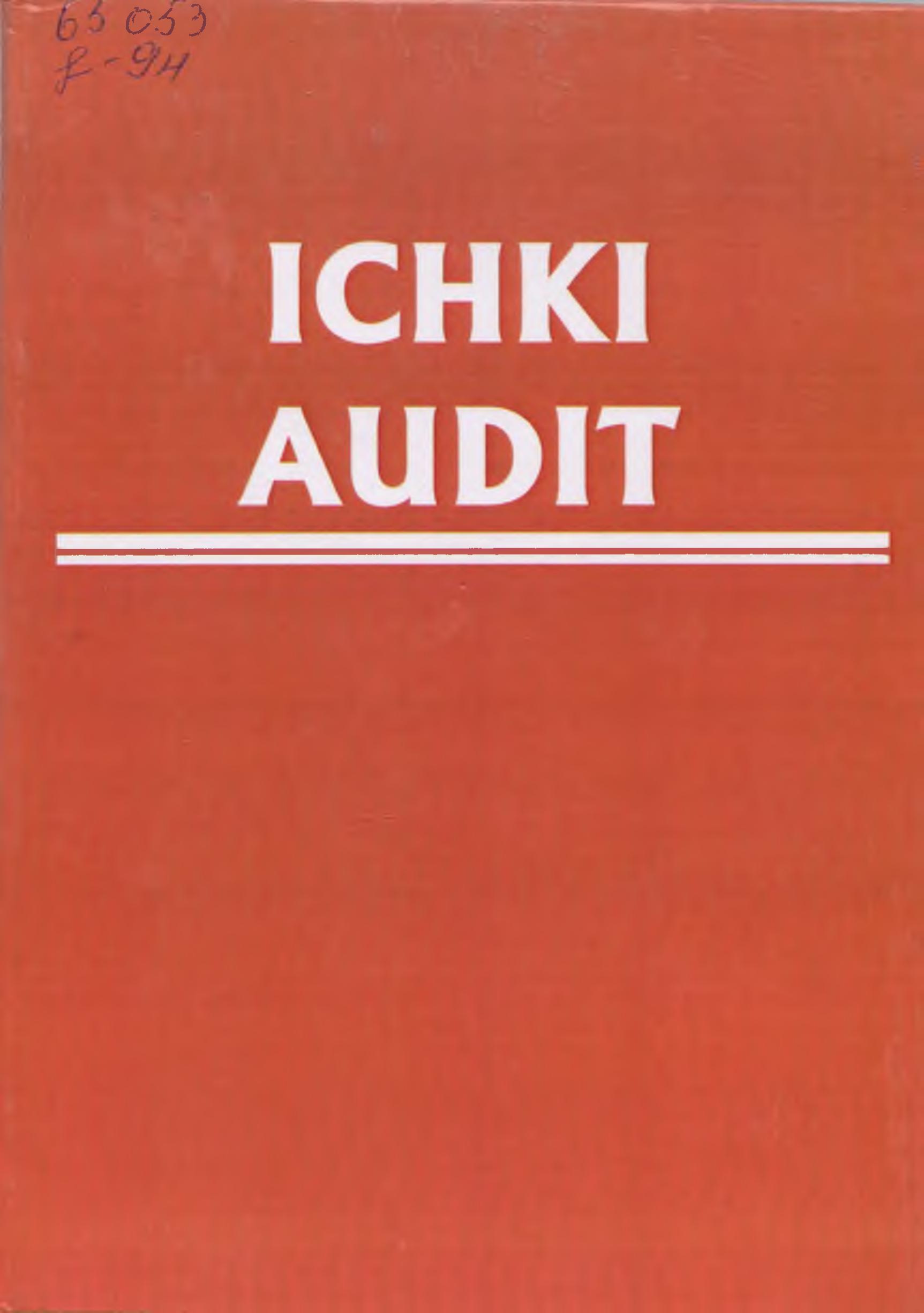 Ichki audit