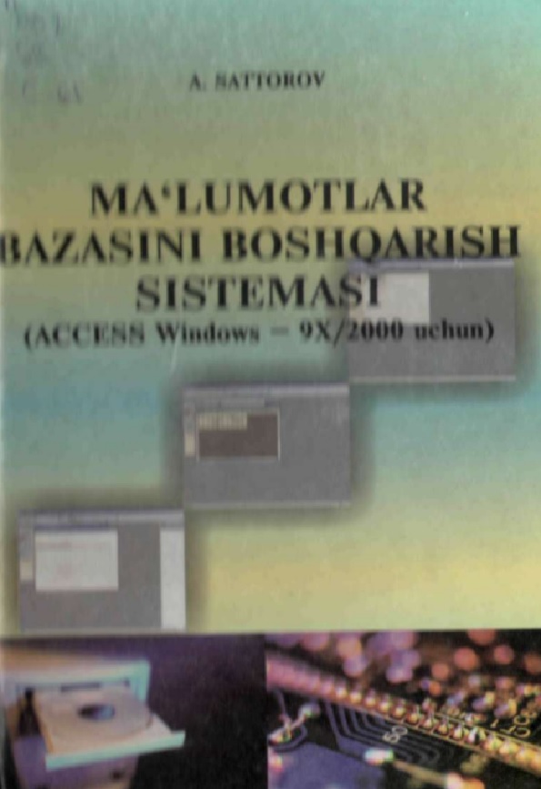 Ma`lumotlar bazasini boshqarish sistemasi