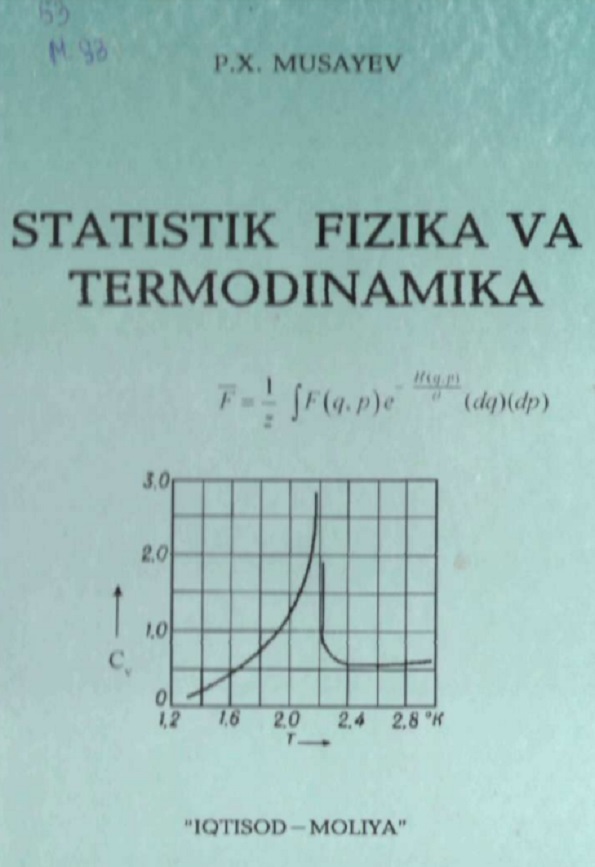 Statistik fizika va termodinamika