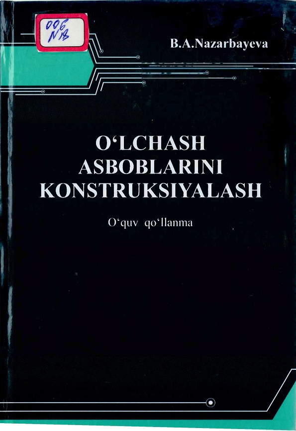 O`lchash asboblarini konstruksiyalash