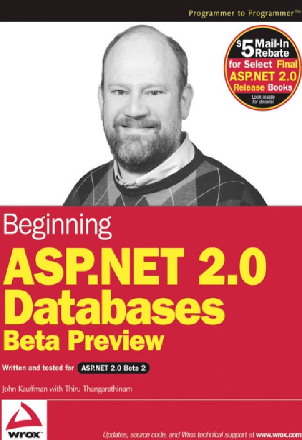 Beginning ASP.NET 2.0  Databases Beta Preview