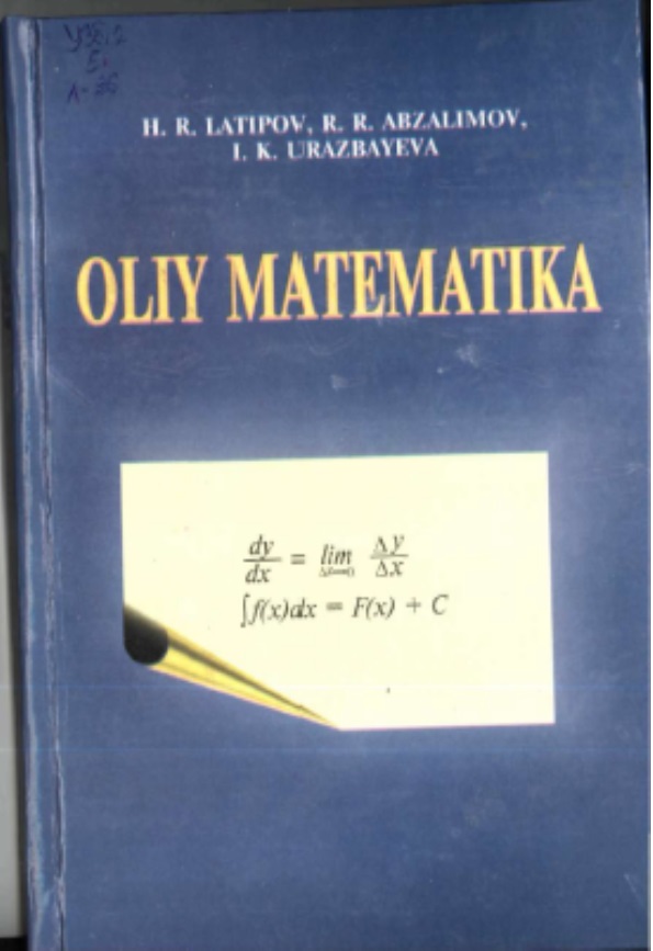 Oliy matematika