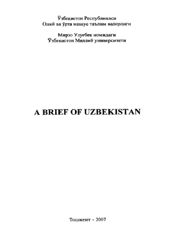 A brief of Uzbekistan