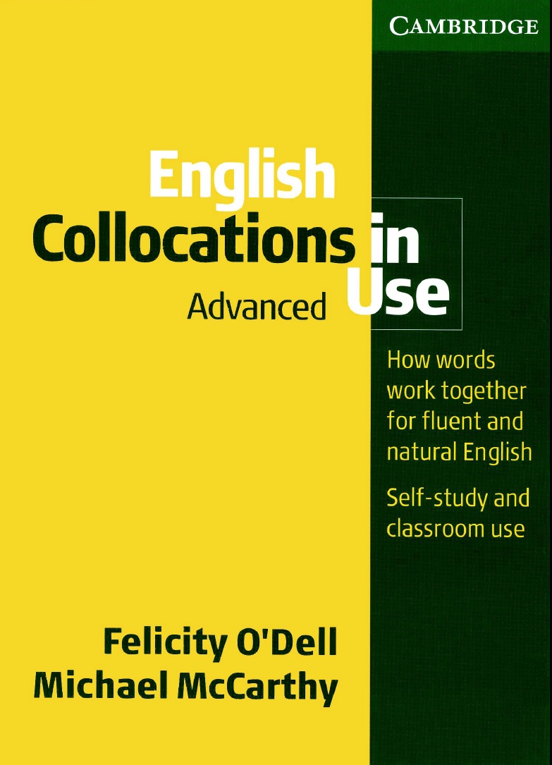 English Collocations in Advanced Use