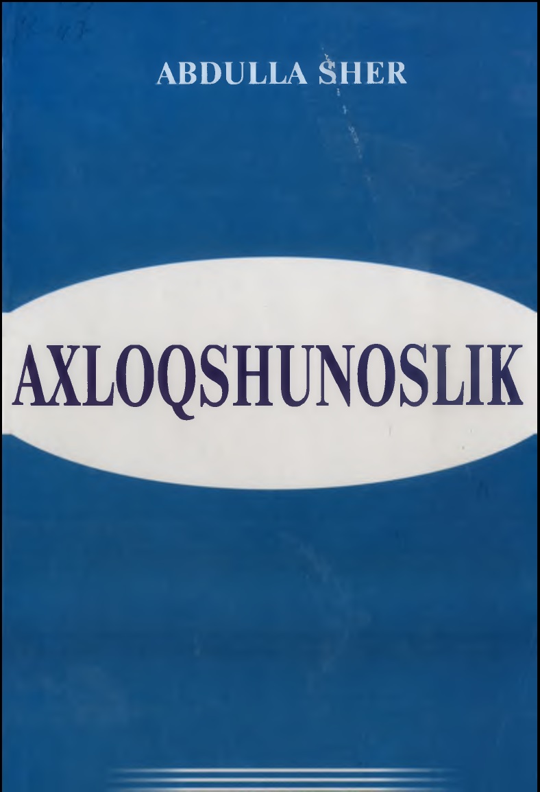 Axloqshunoslik