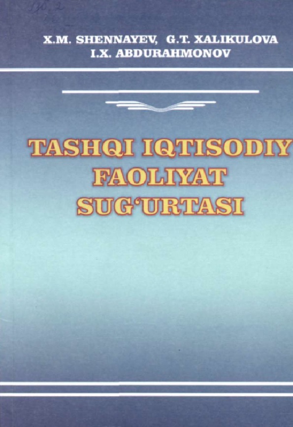 Tashqi iqtisodiy faoliyat sug`urtasi